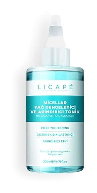 Licape Tüm Cilt Tipleri İçin Aha+Bha Gözenek Sıkılaştırıcı Leke Giderici Likit Tonik 201 ml