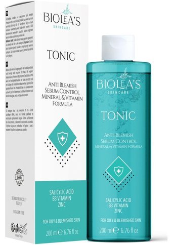 Biolea's Skincare Yağlı Ciltler İçin Salisilik Asitli Gözenek Sıkılaştırıcı Likit Tonik 200 ml