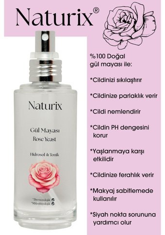 Naturix Tüm Cilt Tipleri İçin Gözenek Sıkılaştırıcı Sprey Tonik 100 ml