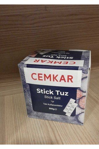 Cemkar İyotlu Toz Tuz Paket 800 gr