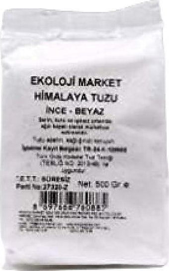 Ekoloji Market İyotlu Toz Himalaya Tuzu Paket 500 gr