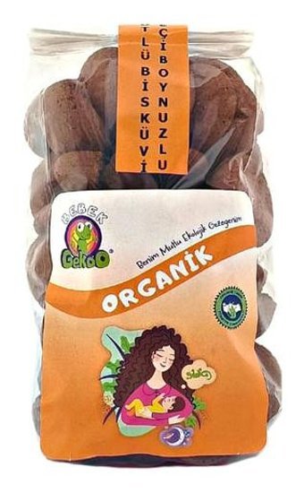 Gekoo Organik Sütlü Bisküvi 300 gr