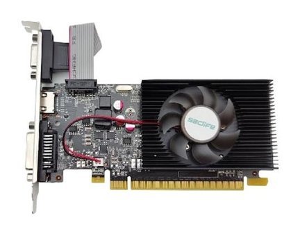 Seclife GT 610 64bit 2 GB DDR3 PCI-Express 2.0 DirectX 11 1 Fanlı 64 bit Nvidia Ekran Kartı