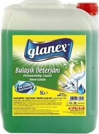 Glanex Kokusuz Kokulu El Bulaşık Deterjanı 5 lt