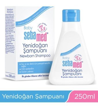 Sebamed Baby Konak Önleyici Göz Yakmayan Hipoalerjenik Yenidoğan Hassas Ciltler İçin Papatya Özlü Bebek Şampuanı 250 ml