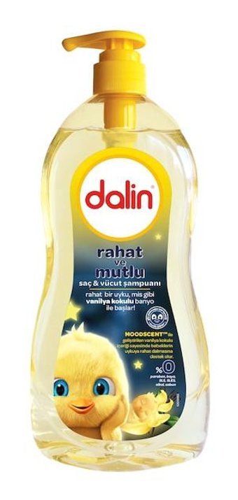 Dalin Rahatlatıcı Göz Yakmayan Hipoalerjenik Hassas Ciltler İçin Vanilyalı Bebek Şampuanı 700 ml