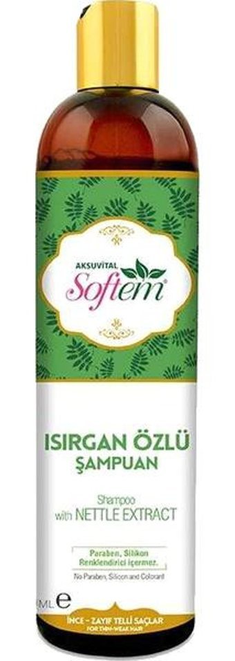 Softem Isırgan Özlü Arındırıcı Tüm Saçlar İçin Isırgan Standart Unisex Şampuanı