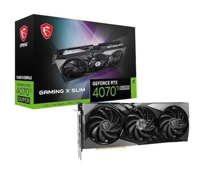 Msi Gaming X Slim RTX 4070 Tİ Super 16 GB GDDR6 PCI-Express 4.0 DirectX 12 Ultimate 3 Fanlı 256 Bit Nvidia Ekran Kartı