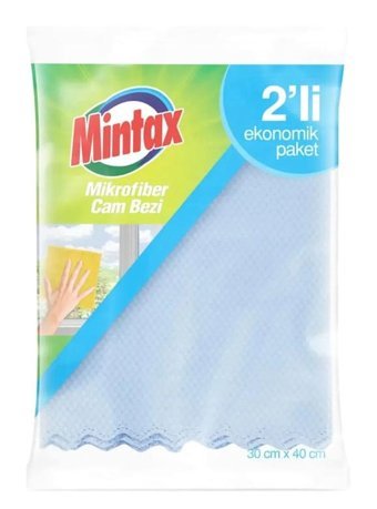 Mintax 2'li Mikrofiber Temizlik Bezi