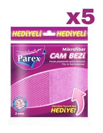 Parex 5x2'li Mikrofiber Temizlik Bezi