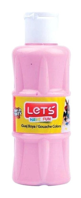 Lets L-5860 Tüp Pembe 100 ml Guaj Boya Seti