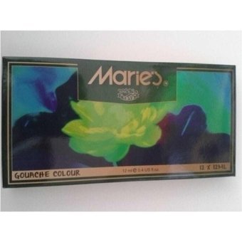 Maries 7312B Tüp Çok Renkli 12x12 ml Guaj Boya Seti