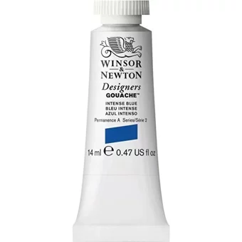 Winsor & Newton Designers S.2 Tüp Koyu Mavi 14 ml Guaj Boya Seti