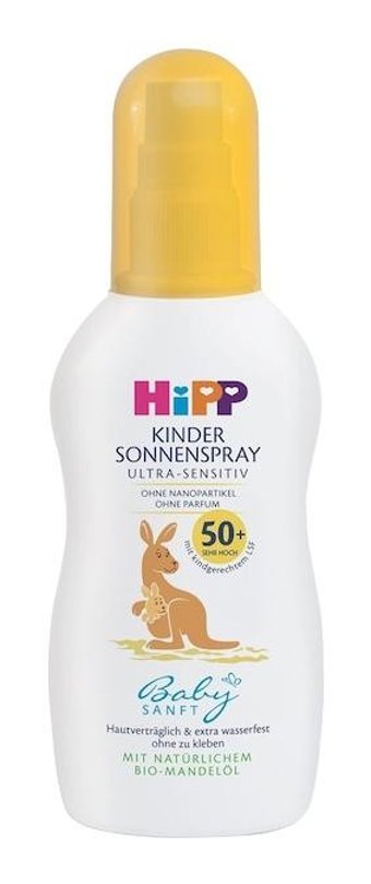 Hipp Babysanft 50 Faktör Hassas Ciltler İçin Suya Dayanıklı Parfümsüz Parabensiz Bebek El ve Yüz Güneş Kremi 150 ml