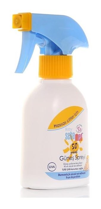 Sebamed 50 Faktör Tüm Ciltler İçin Yağsız Suya Dayanıklı Bebek Yüz ve Vücut Güneş Kremi 200 ml