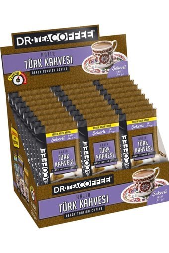 Dr. Tea Coffee Sade Orta Kavrulmuş Türk Kahvesi 24x11 gr