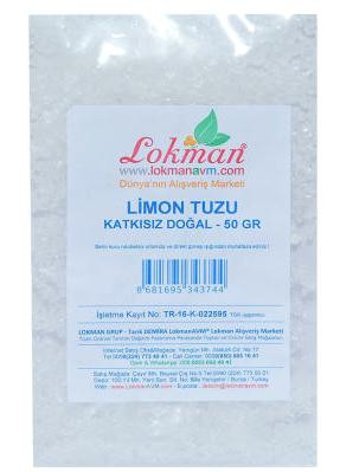 Lokman Avm Vegan Limon Tuzu Tane 50 gr