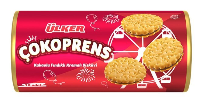 Ülker Çokoprens Çikolatalı Bisküvi 6x300 gr