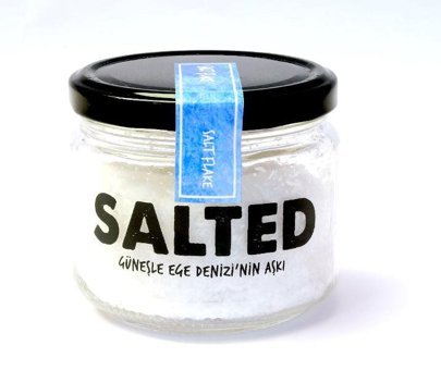 Salted Goods Smoke Flake İyotlu Yaprak Deniz Tuzu Kavanoz 100 gr