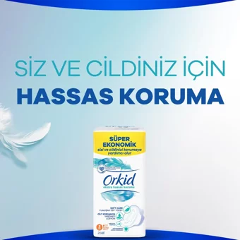 Orkid Extra Hassas Koruma İnce 20'li Hijyenik Ped 8 Adet