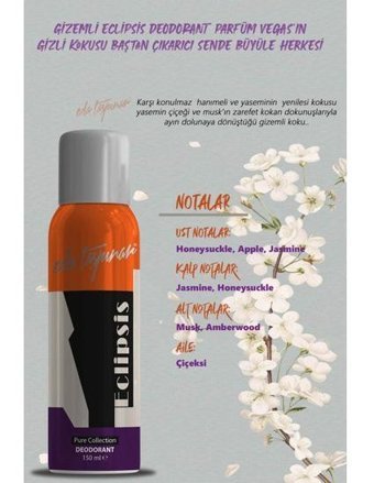 Eda Taşpınar Eclipsis Sprey Kadın Deodorant 150 ml