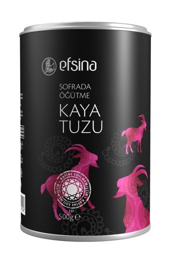 Efsina İyotsuz Kristal Kaya Tuzu Kutu 500 gr