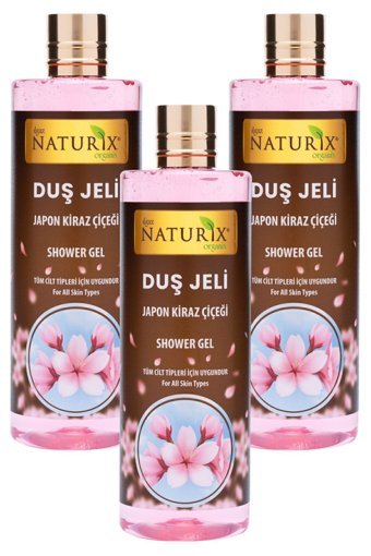 Naturix Japon Kiraz Çiçeği Duş Jeli 400 ml