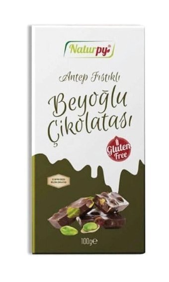 Naturpy Antep Fıstıklı Çikolata 100 gr