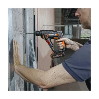 Worx WX390.9 5000 darbe/dk 1.6 kg Akülü Şarjlı Kırıcı Delici Matkap