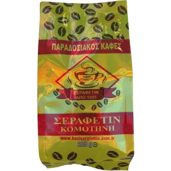 Hacı Şerafettin Sade Türk Kahvesi 6x200 gr