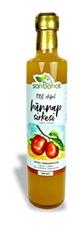 Sarıbahçe Doğal Fermente Hünnap Sirkesi 500 ml