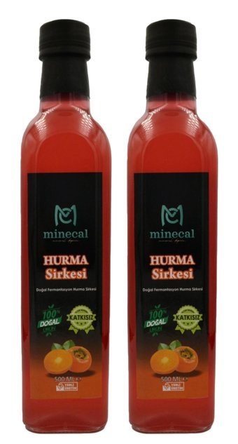 Minecal Katkısız Hurma Sirkesi 2x500 ml