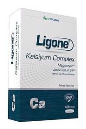 Ligone Kalsiyum Complex Yetişkin Vitamin 60 Adet Tablet