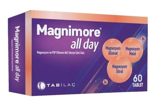 Magnimore All Day Yetişkin Vitamin 60 Adet Tablet