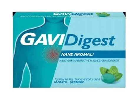 Gavidigest Nane Yetişkin Vitamin 12 Adet Tablet