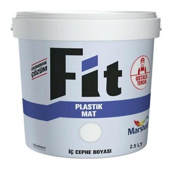 Marshall Fit Su Bazlı Plastik Mat İç Cephe Boyası 3.5 kg Gelin Teli