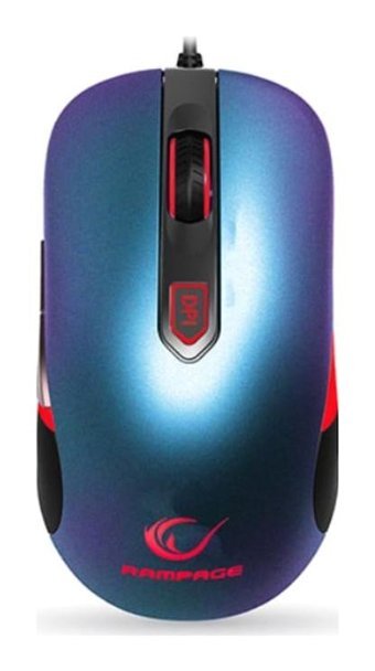 Rampage Smx-R10 Orion Makrolu Kablolu Mavi Optik Gaming Mouse