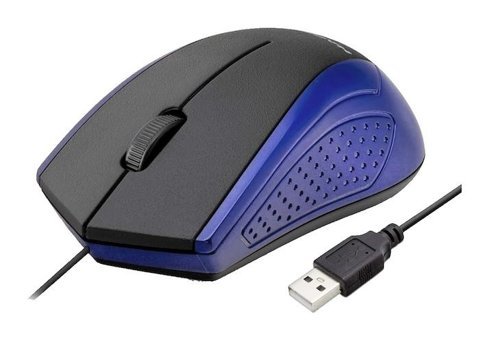 Hadron HD5692 Ergonomik Kablolu Mavi Optik Mouse