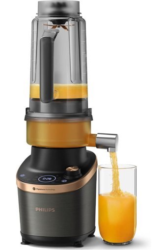 Philips 7000 Serisi 500 ml Plastik Buz Kırıcı Turbo Fonksiyonu 1500 W Çift Bıçaklı 2'li Blender Siyah