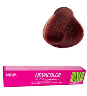 Nevacolor Premium 5.7 Moka Amonyaksız Krem Saç Boyası 4x60 ml