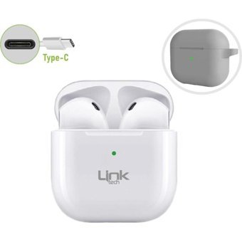 Linktech AP01 Tek Mikrofonlu 5.0 Silikonsuz Kablosuz Kulak İçi Bluetooth Kulaklık