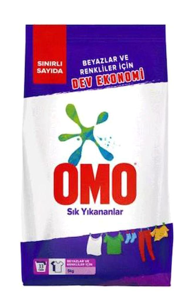 Omo Matik Renkliler İçin Toz Deterjan 4x5 kg