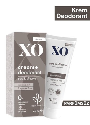 Xo Pure & Effective Krem Deodorant 75 ml