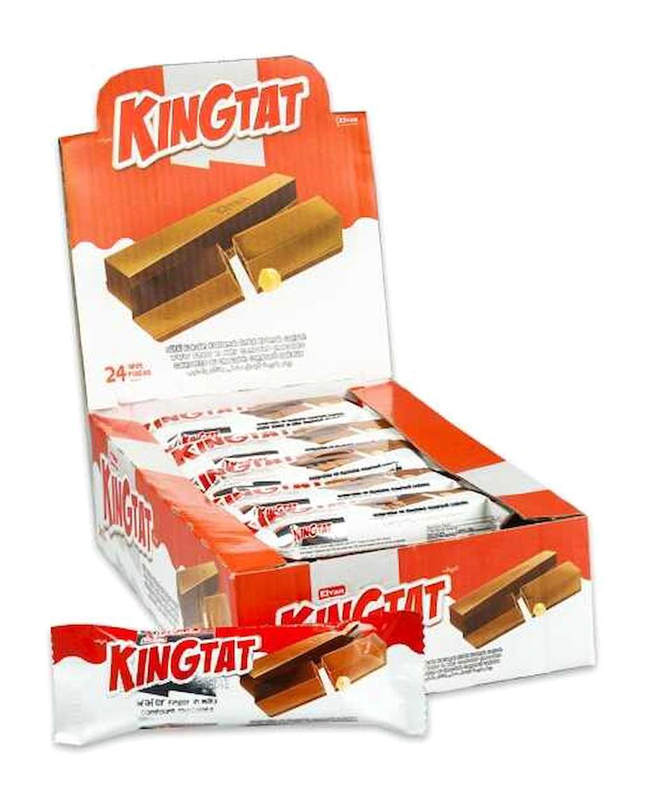 Elvan King Tat Fındıklı Gofret 24x18 gr