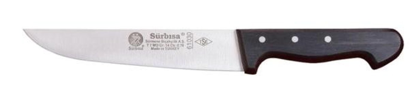 Sürbısa 61030 12 cm Çelik - Plastik 2 Parça Et Bıçağı