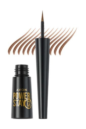 Avon Power Stay Brunette Suya Dayanıklı Kahverengi Jel Kaş Sabitleyici