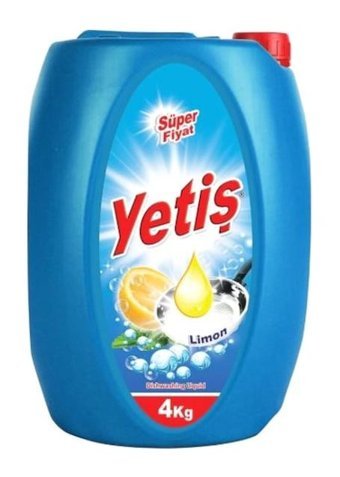 Yetiş Limon Kokulu El Bulaşık Deterjanı 4 lt