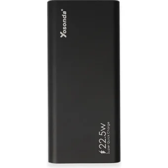 Yosonda A51 20000 mAh Powerbank Siyah