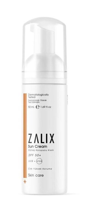 Zalix 50+ Faktör Güneş Kremi 50 ml