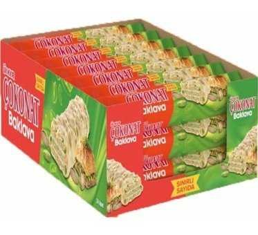 Ülker Çokonat Baklavalı Çikolata 24x30 gr